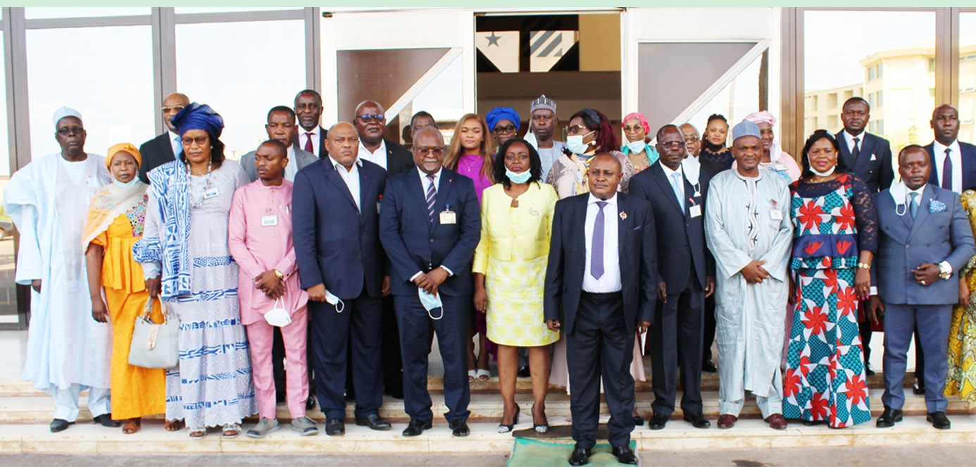 A delegation of members of parliament at SNH