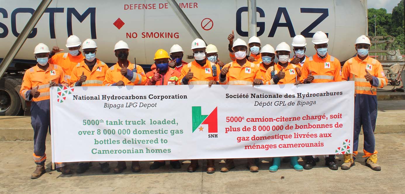 Dépôt GPL de la SNH à Bipaga :  Déjà 5 000 camions citernes chargés avec succès 