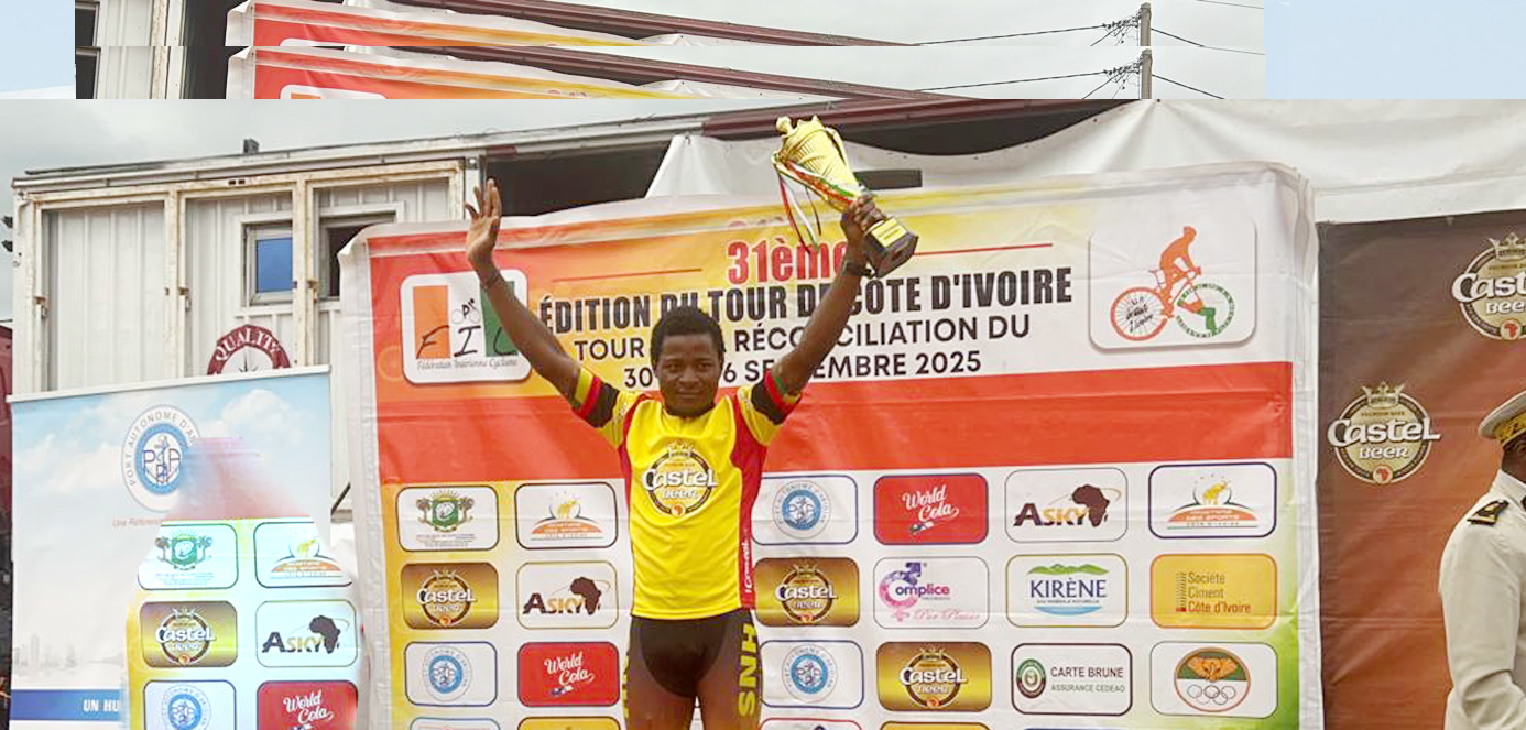 Cyclisme : SNH Vélo Club domine le Tour de Côte d’Ivoire 2025