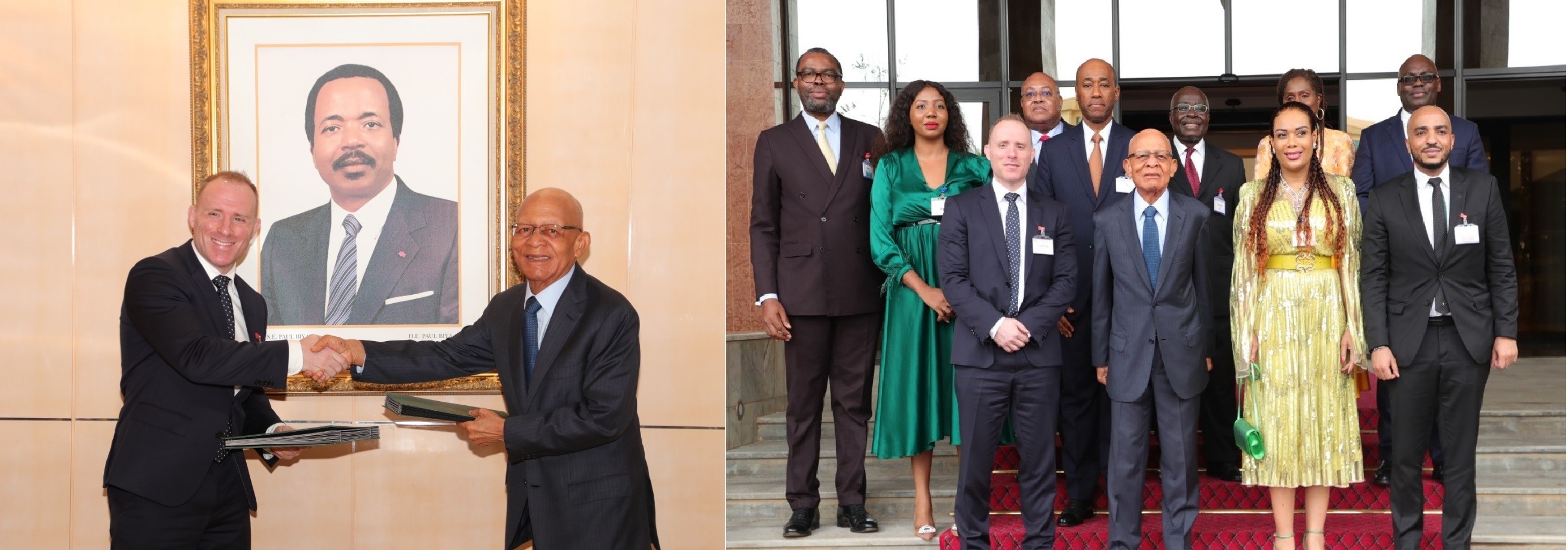Le Président Directeur Général de Savannah Energy Plc en visite à la SNH.