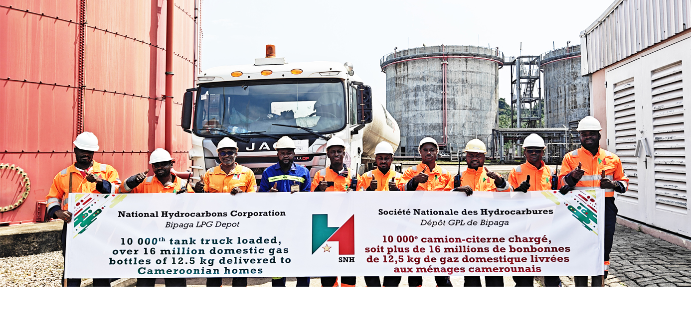 SNH reaches 10 000 tanker trucks loaded at the Bipaga LPG Depot