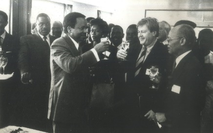Toast du Président de la République à l’inauguration du champ Ebomé